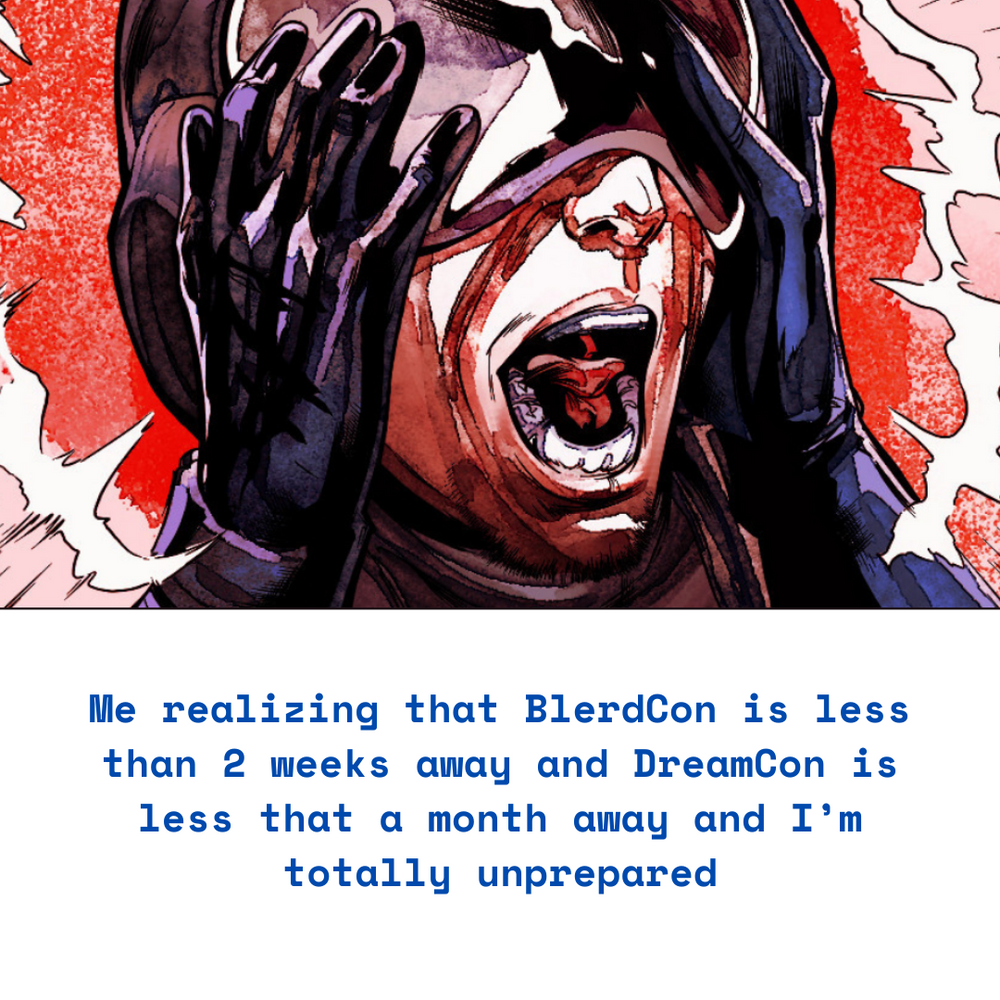 Terminus Veil will be at BlerdCon and Dream Convention in July 2024