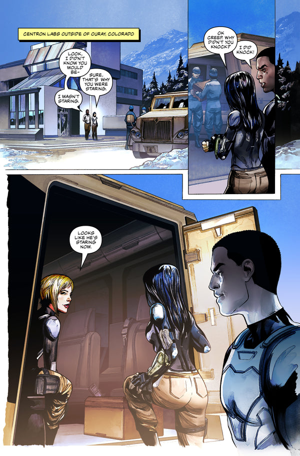 Terminus Veil Volume 1 - Digital Copy — preview page 1